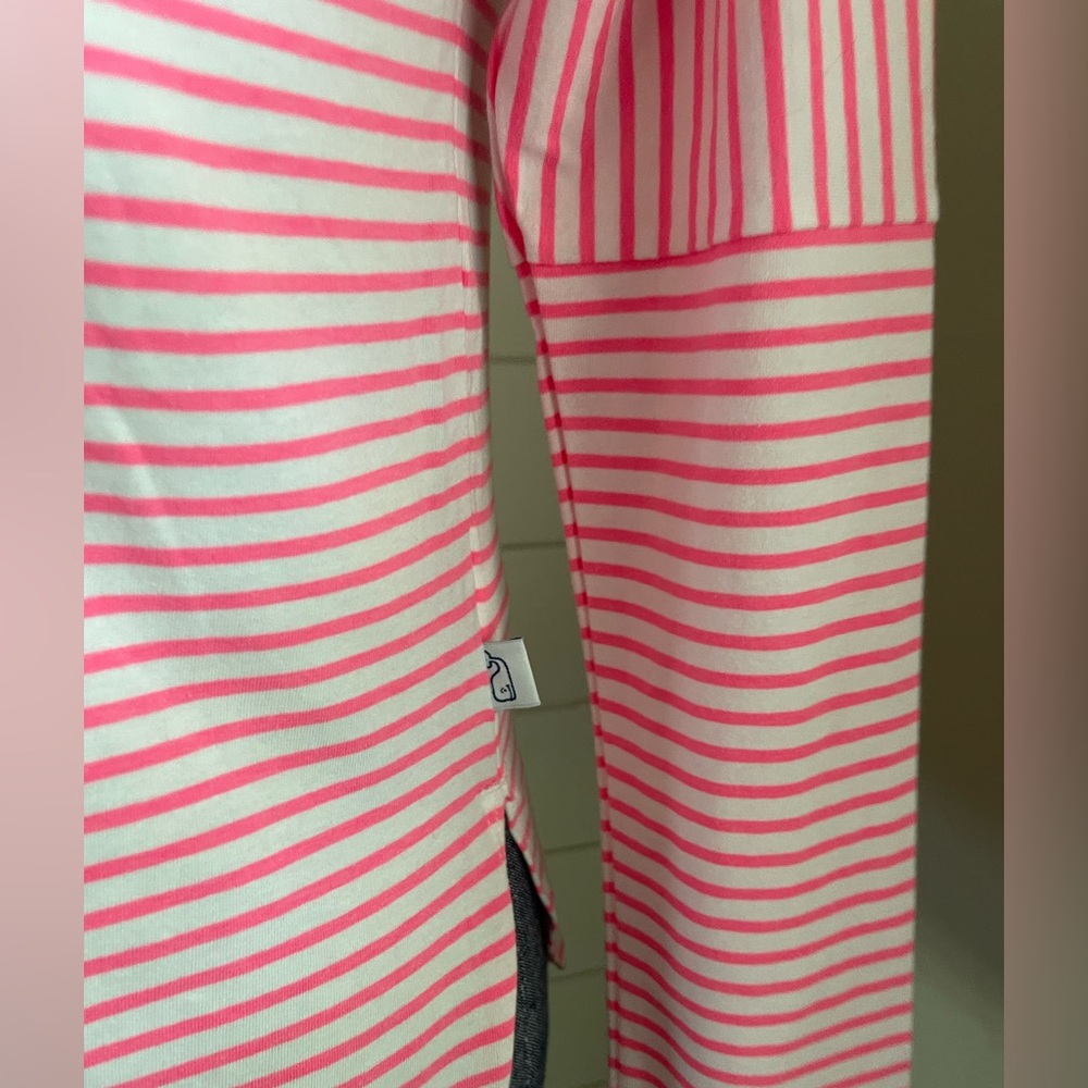 Girls NWT Vineyard Vines LS Striped Raglan - Picture 5 of 9